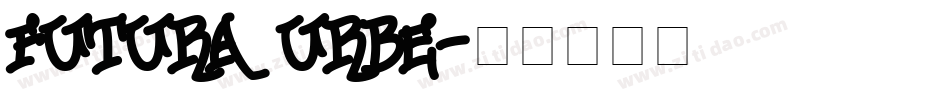 Futura urbe字体转换